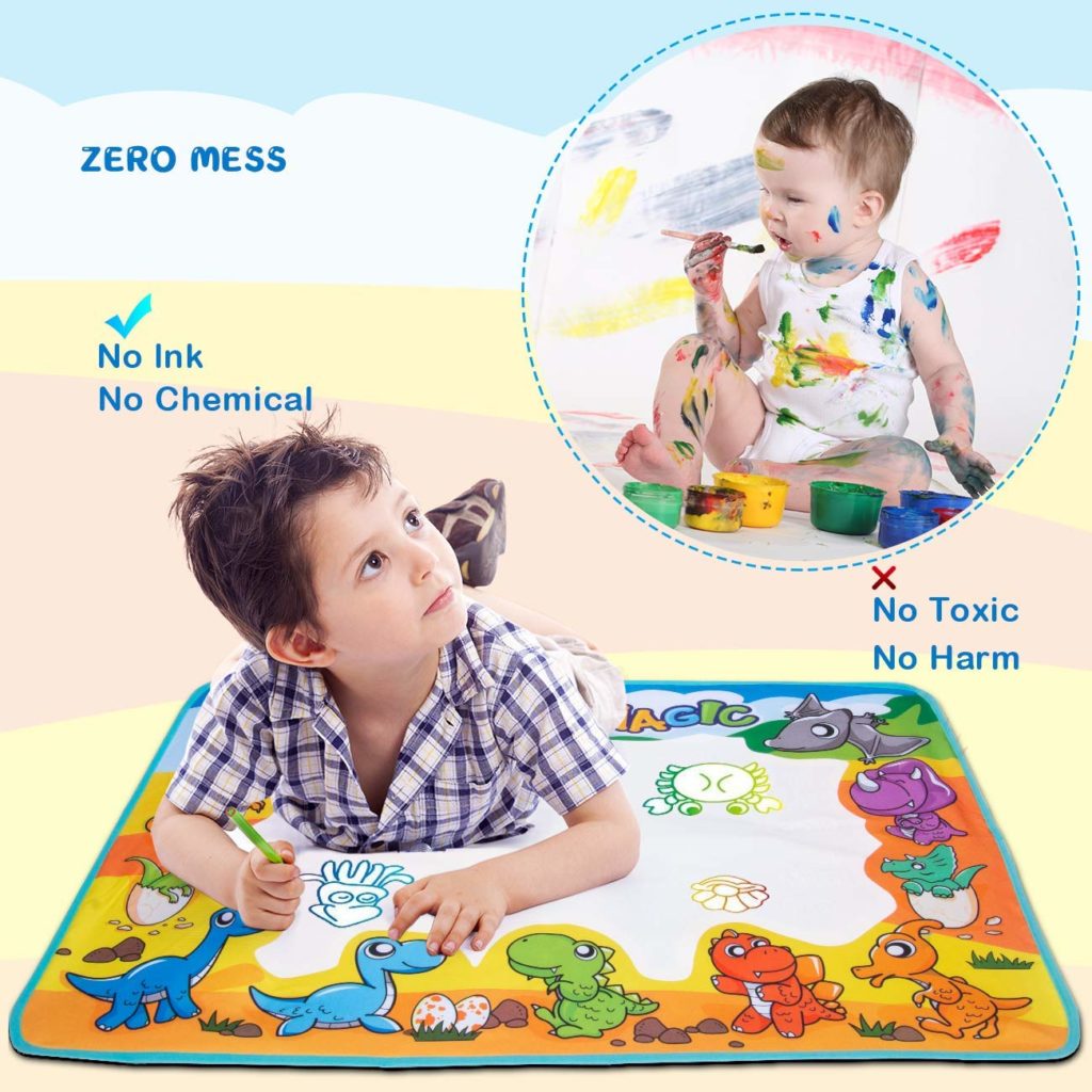 FREE TO FLY Large Aqua Drawing Mat - Top Toys and Gifts for Three Year Old Boys 2