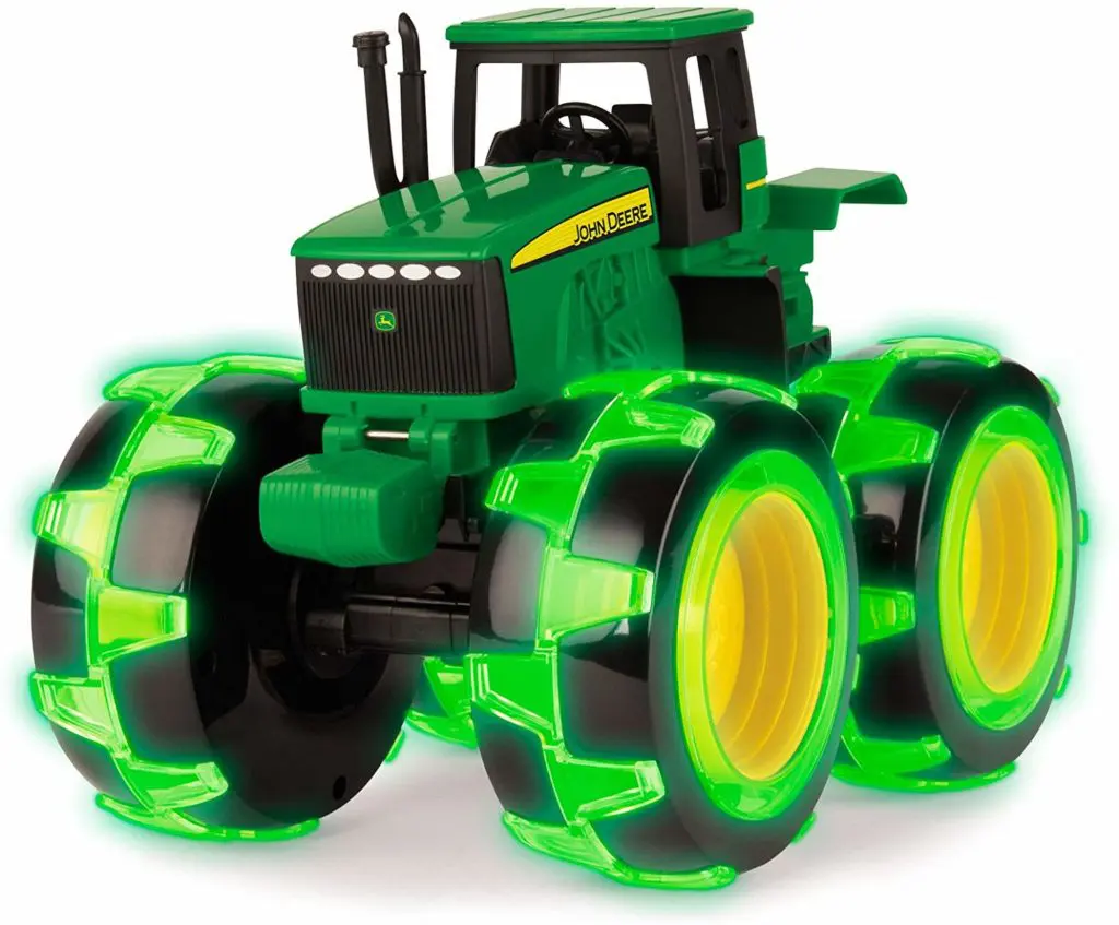 John Deere Monster Treads Lightning Wheels Tractor - Top Toys and Gifts for Three Year Old Boys 1