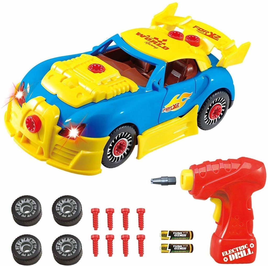 Think Gizmos Take Apart Toy Racing Car - Top Toys and Gifts for Three Year Old Boys 1