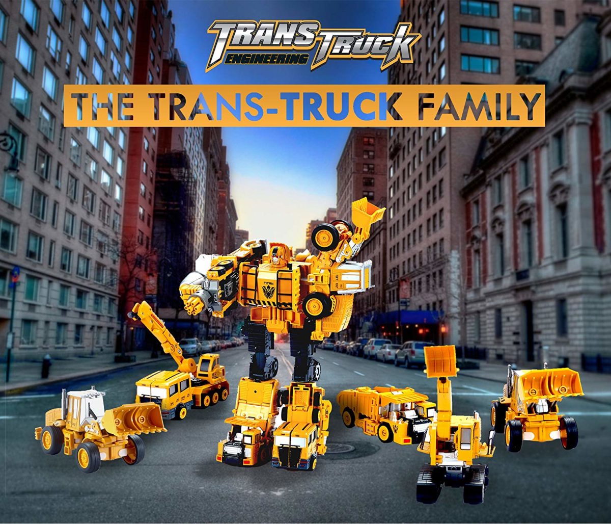 5 Pack TransTruck - Top Toys and Gifts for Six Year Old Boys 2