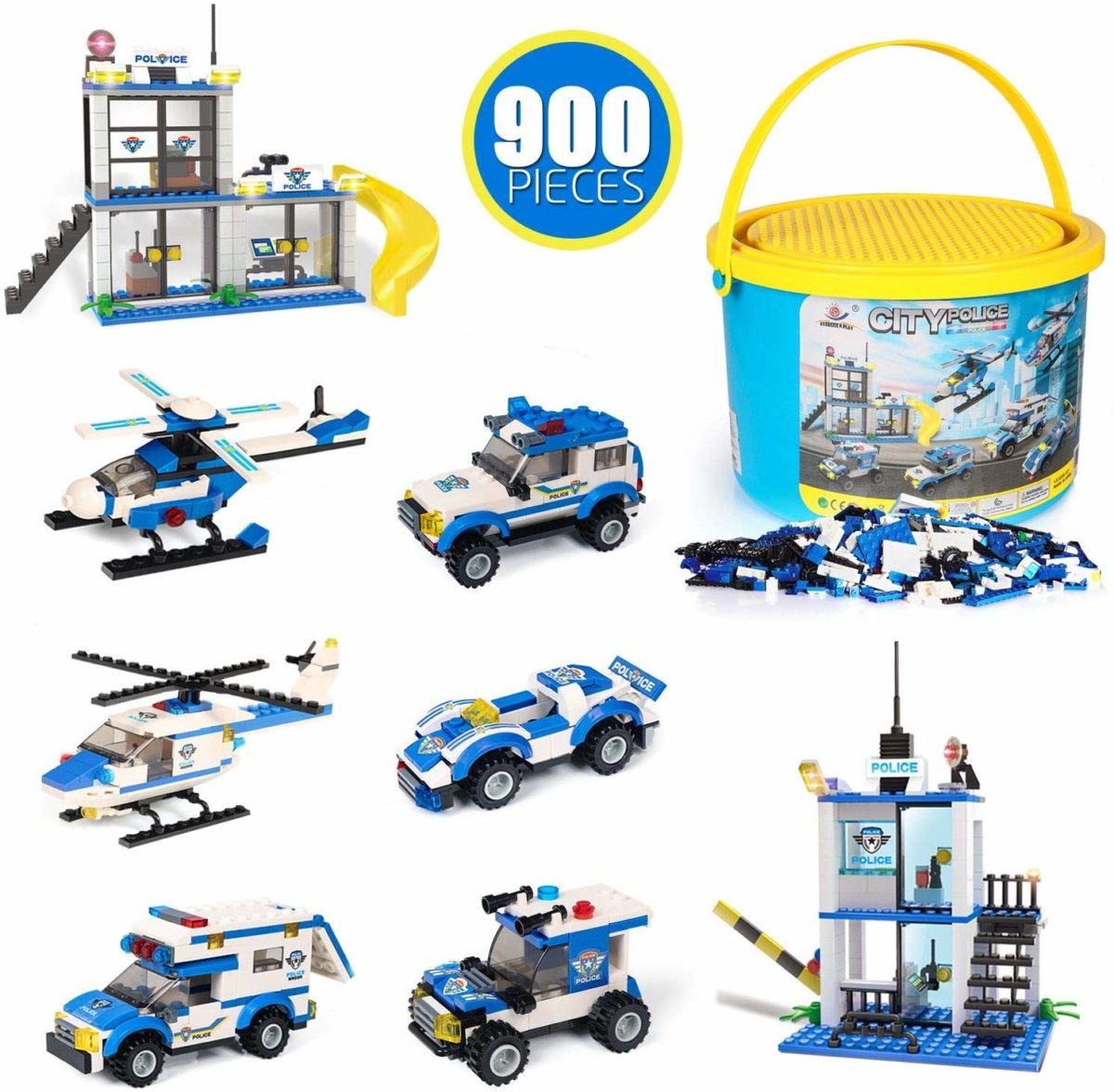 Building Blocks Toys City Police Station - Top Toys and Gifts for Seven Year Old Boys 1