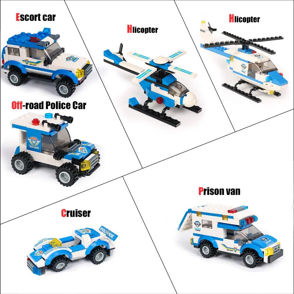 Building Blocks Toys City Police Station - Top Toys and Gifts for Seven Year Old Boys 2