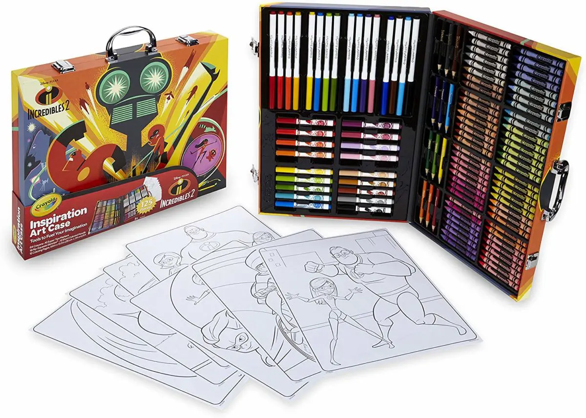Crayola Disney Pixar Incredible 2 Inspiration Art Case - Top Toys and Gifts for Six Year Old Boys 2