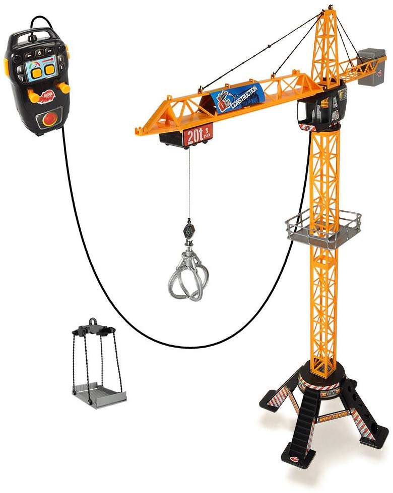 Dickie Toys 48” Mega Crane Playset - Top Toys and Gifts for Five Year Old Boys 2