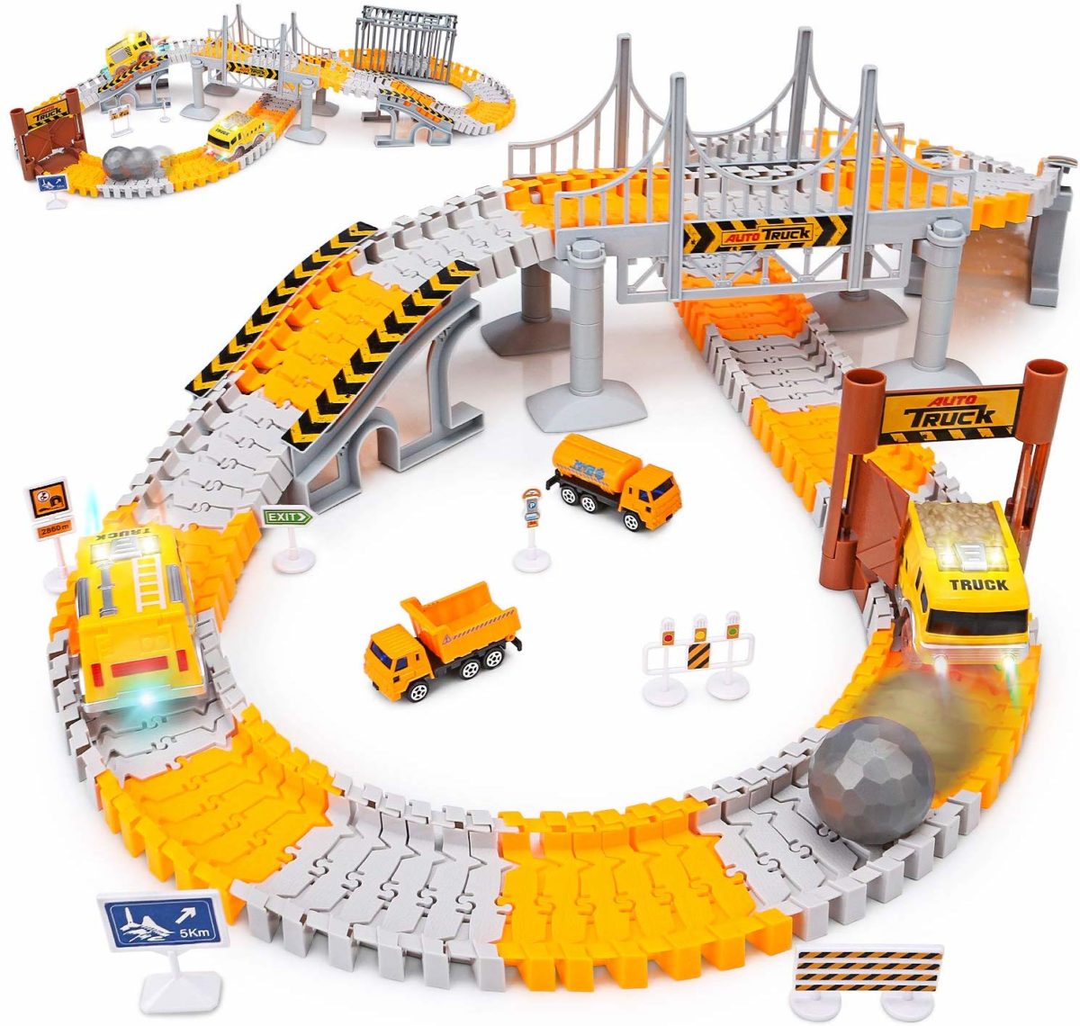 Engineering Tracks Car for Kids - Top Toys and Gifts for Four Year Old Boys 1