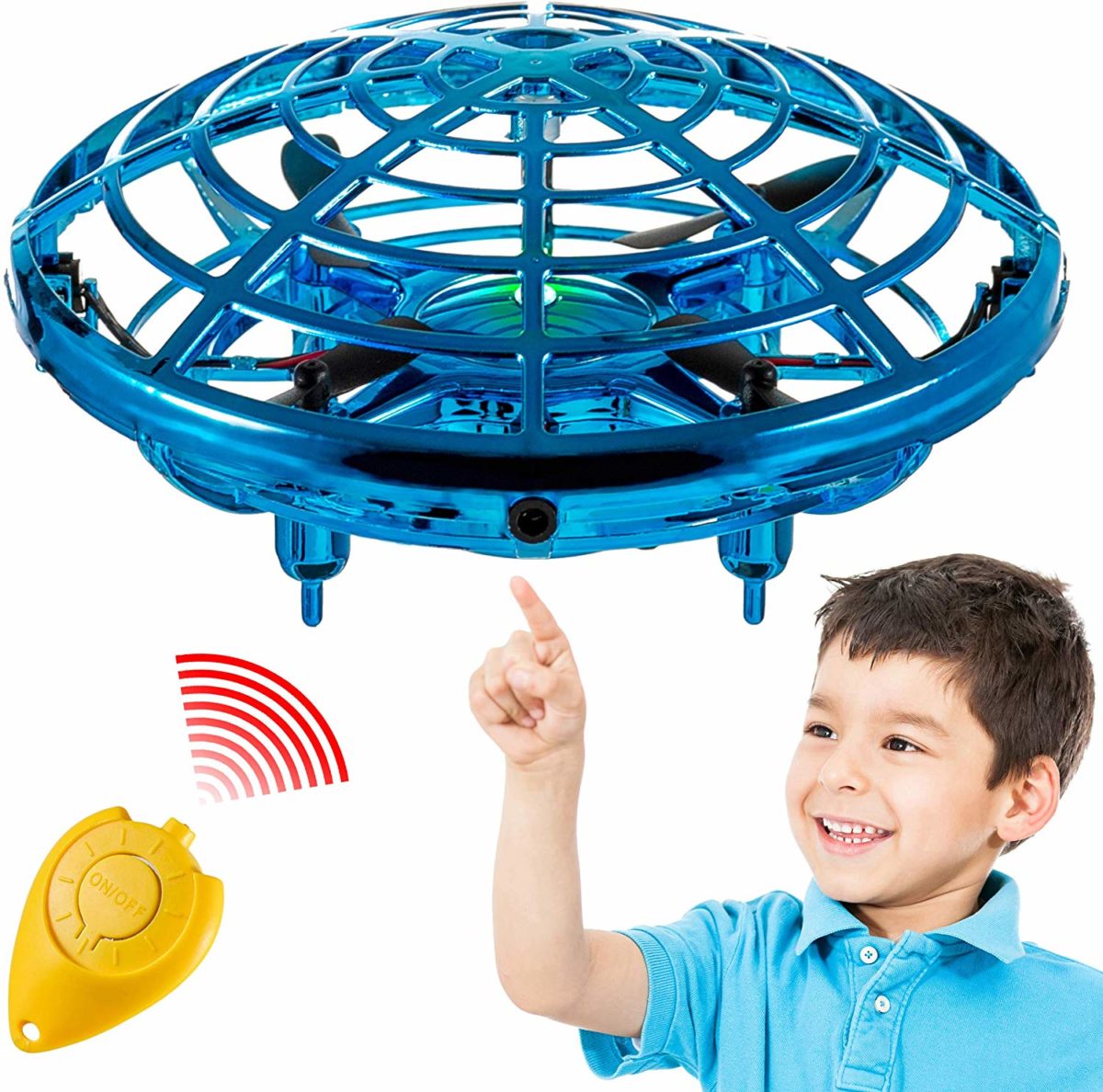 Hand Operated Mini Toy Drone - Top Toys and Gifts for Six Year Old Boys 1