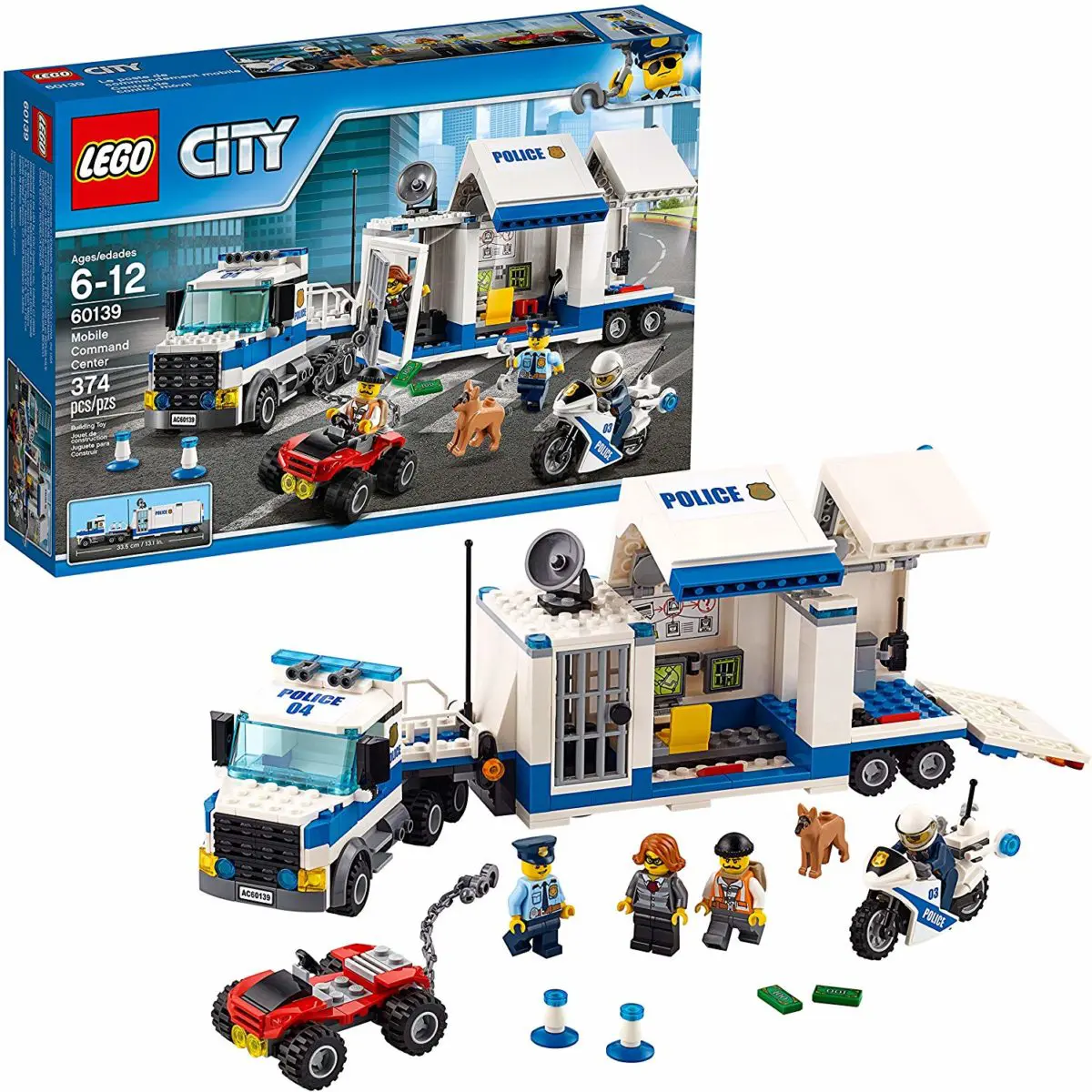 LEGO City Police Mobile Command Center Truck - Top Toys and Gifts for Six Year Old Boys 1