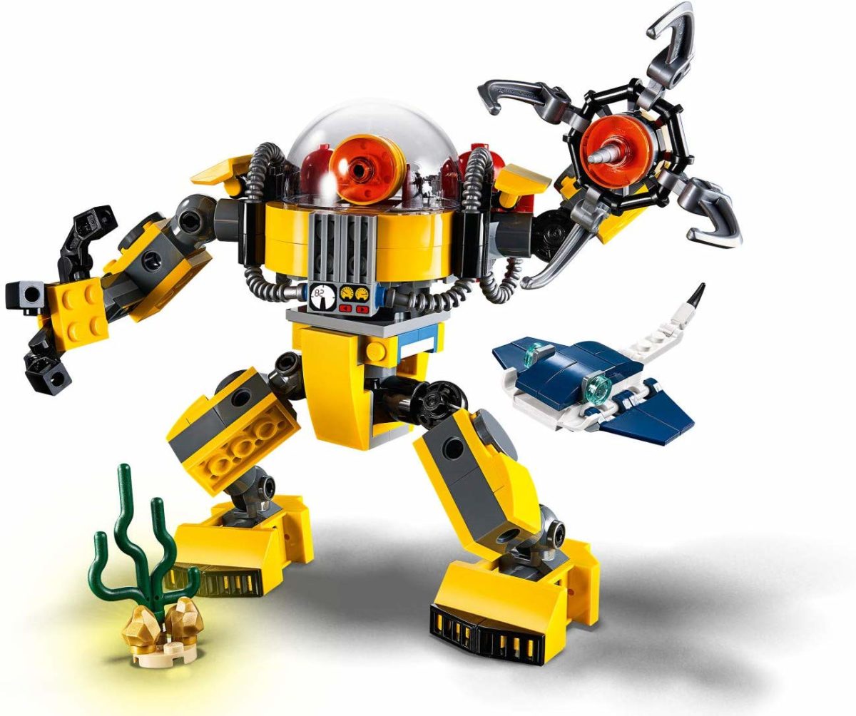 LEGO Creator 3in1 Underwater Robot - Top Toys and Gifts for Seven Year Old Boys 2