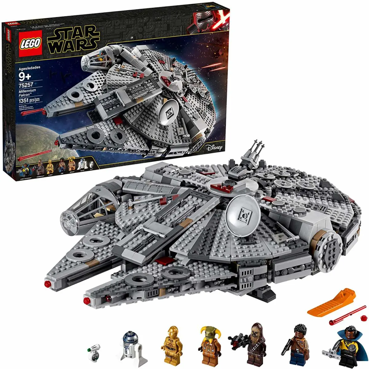 LEGO Star Wars The Rise of Skywalker Millennium Falcon - Top Toys and Gifts for Six Year Old Boys 1