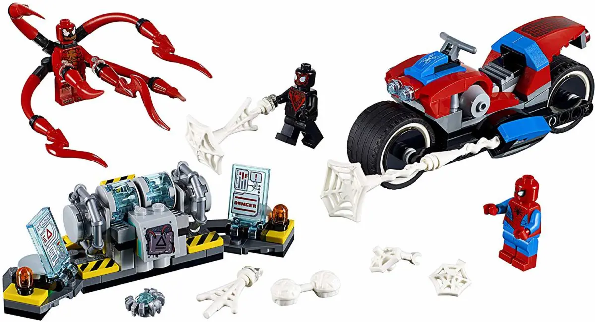 Lego-Marvel Spider-Man Bike Rescue 76113 Building Kit - Top Toys and Gifts for Six Year Old Boys 2