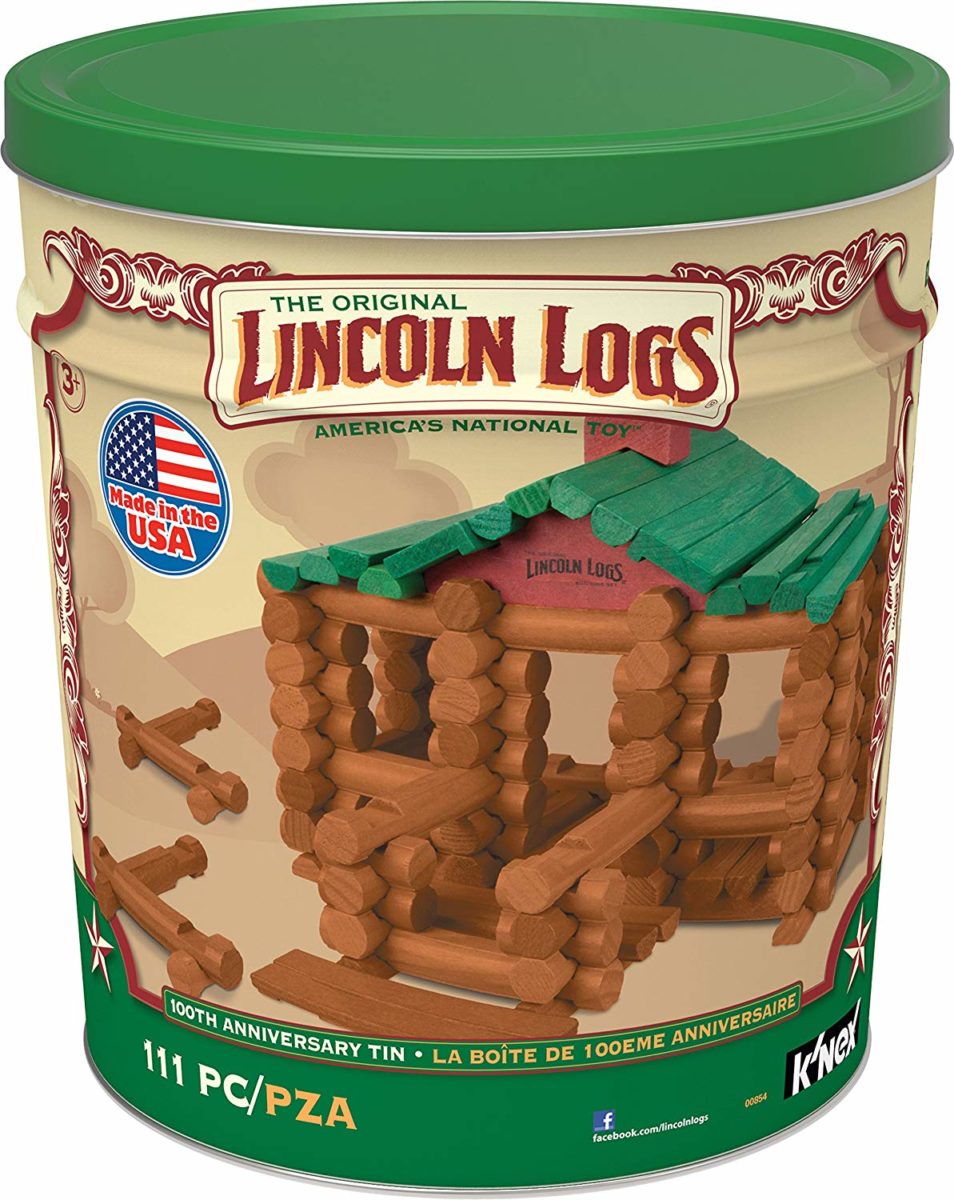 Lincoln Logs 100th Anniversary Tin - Top Toys and Gifts for Four Year Old Boys 1