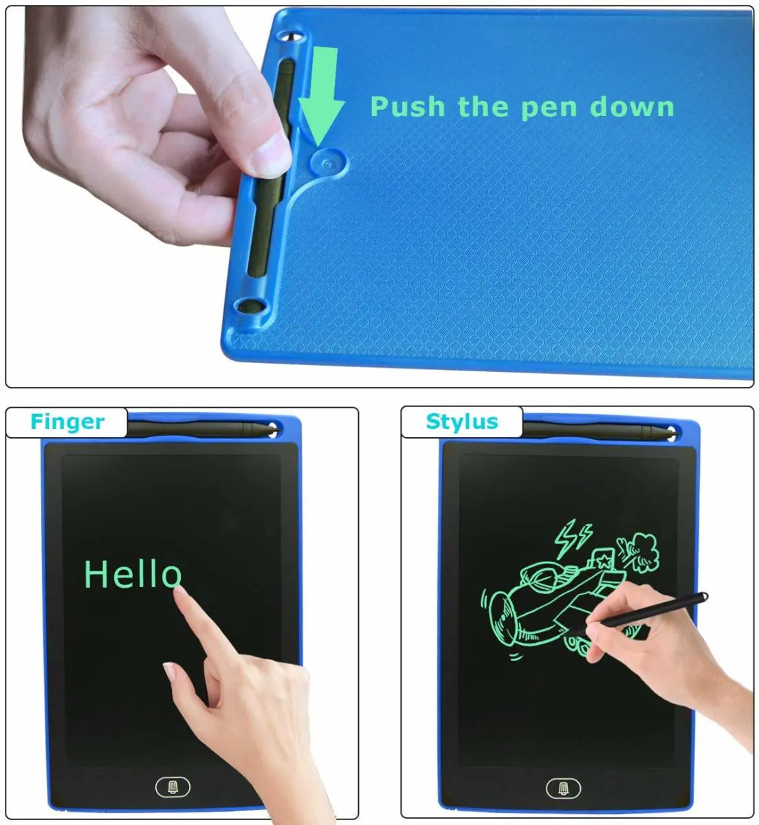 Matesy Reusable Drawing Toys LCD Writing Tablet - Top Toys and Gifts for Six Year Old Boys 2