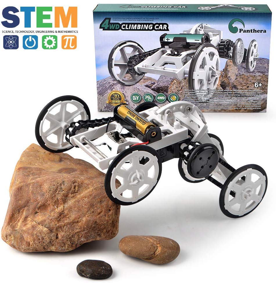 Panthera Science Kit for Kids - 4WD Climbing Car - Top Toys and Gifts for Six Year Old Boys 1