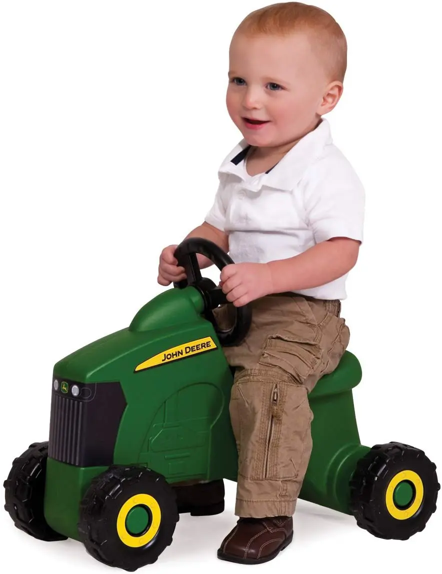 TOMY John Deere Sit-N-Scoot Tractor Toy - Top Toys and Gifts for Four Year Old Boys 2