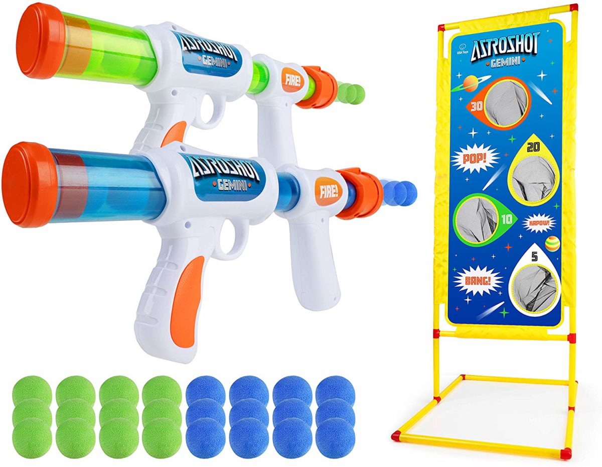 USA Toyz Astroshot Gemini Shooting Games Foam Ball Popper Guns and Targets - Top Toys and Gifts for Seven Year Old Boys 1