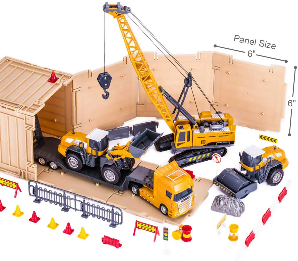 iPlay, iLearn Construction Vehicle Play Set - Top Toys and Gifts for Four Year Old Boys 2