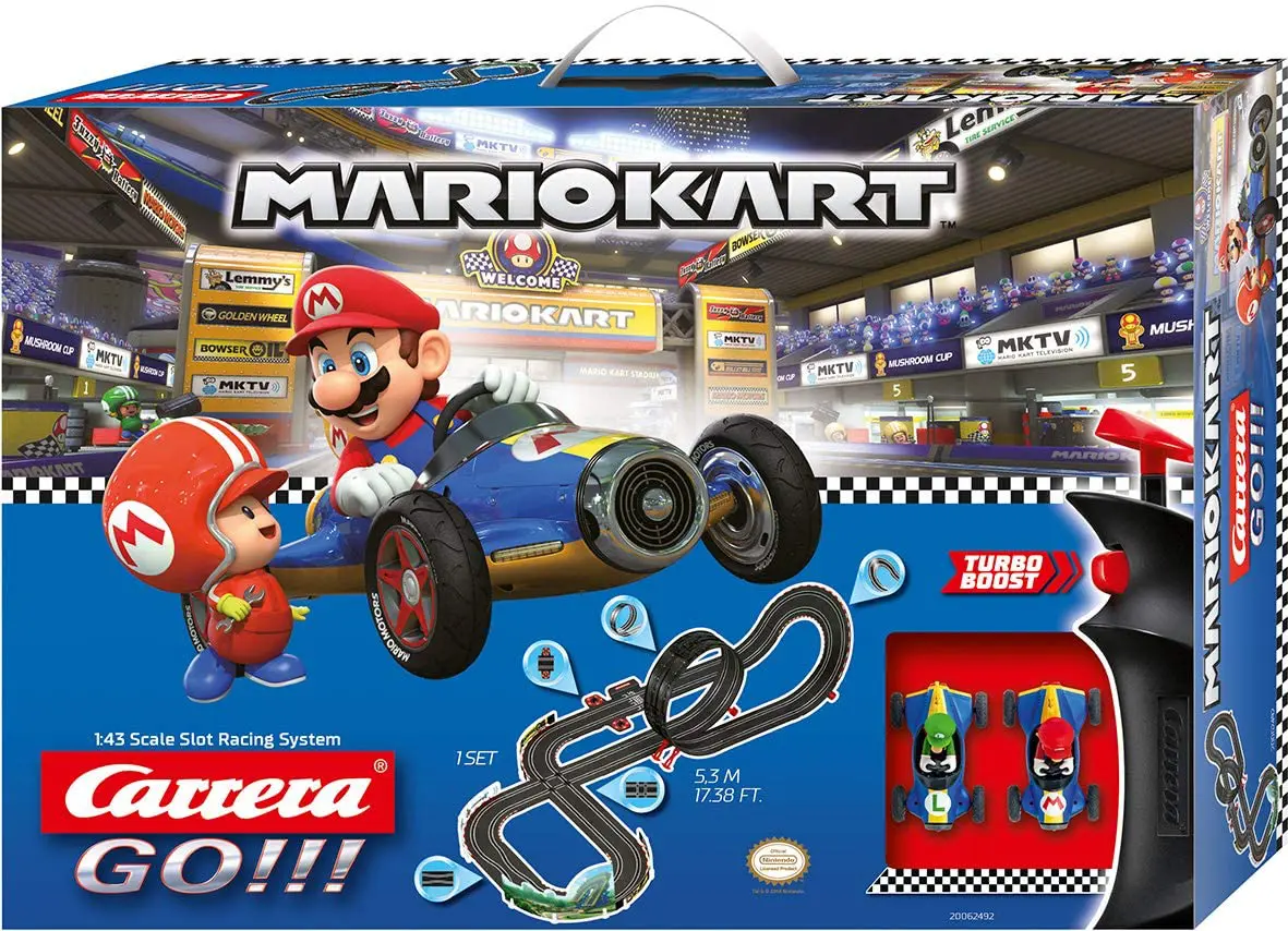 Carrera GO!!! Mario Kart Mach 8 Electric Slot Car Racing - Top Toys and Gifts for Eight Year Old Boys 2