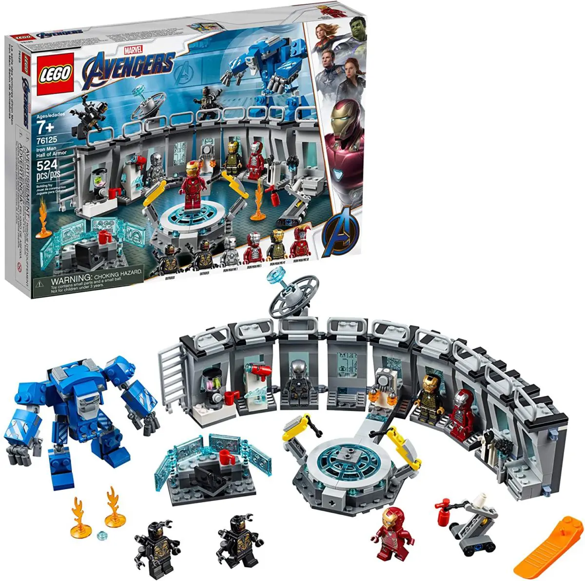 LEGO Marvel Avengers Iron Man Hall of Armor - Top Toys and Gifts for Eight Year Old Boys 1