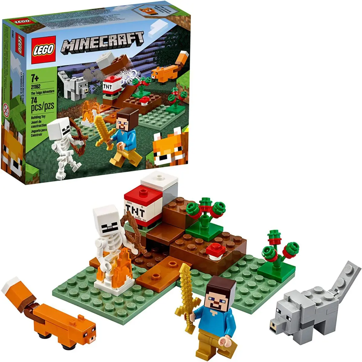 LEGO Minecraft The Taiga Adventure - Top Toys and Gifts for Eight Year Old Boys 1