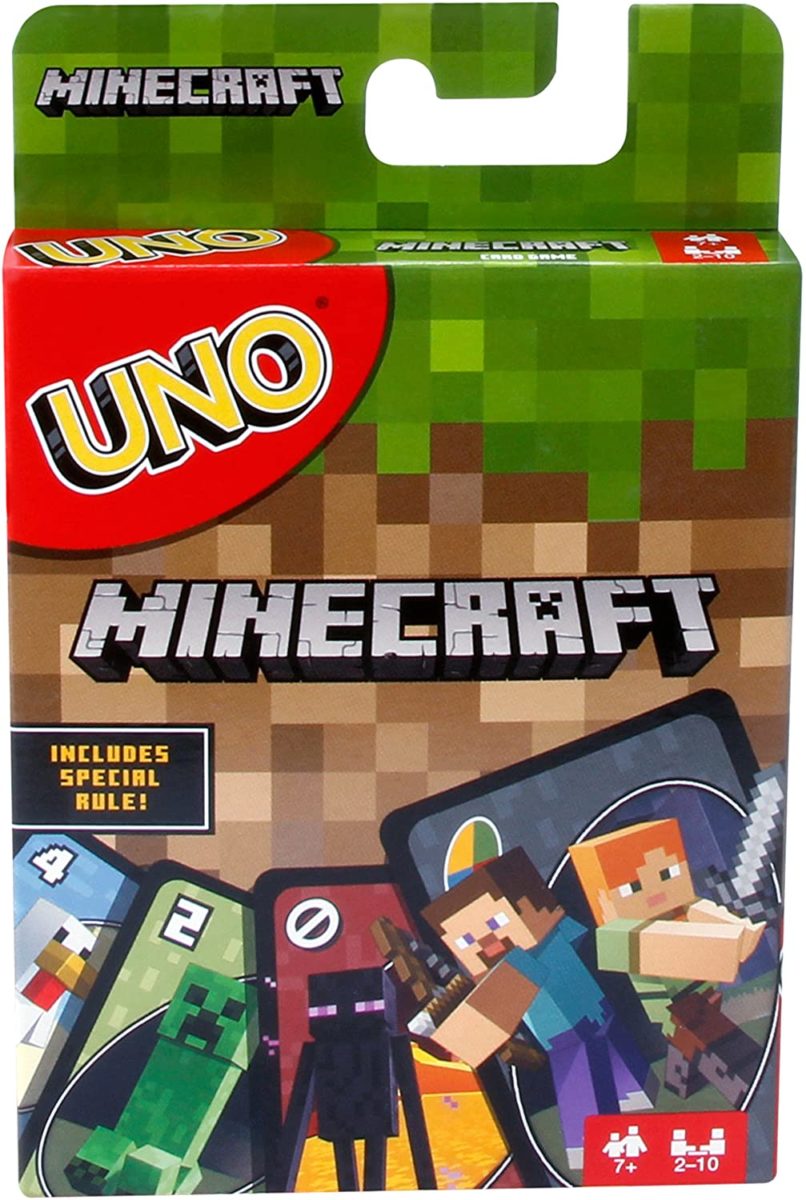 UNO Minecraft Card Game - Top Toys and Gifts for Eight Year Old Boys 1