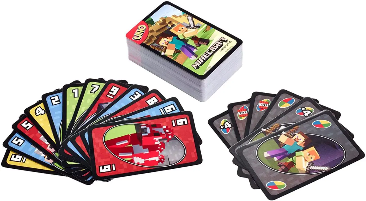 UNO Minecraft Card Game - Top Toys and Gifts for Eight Year Old Boys 2