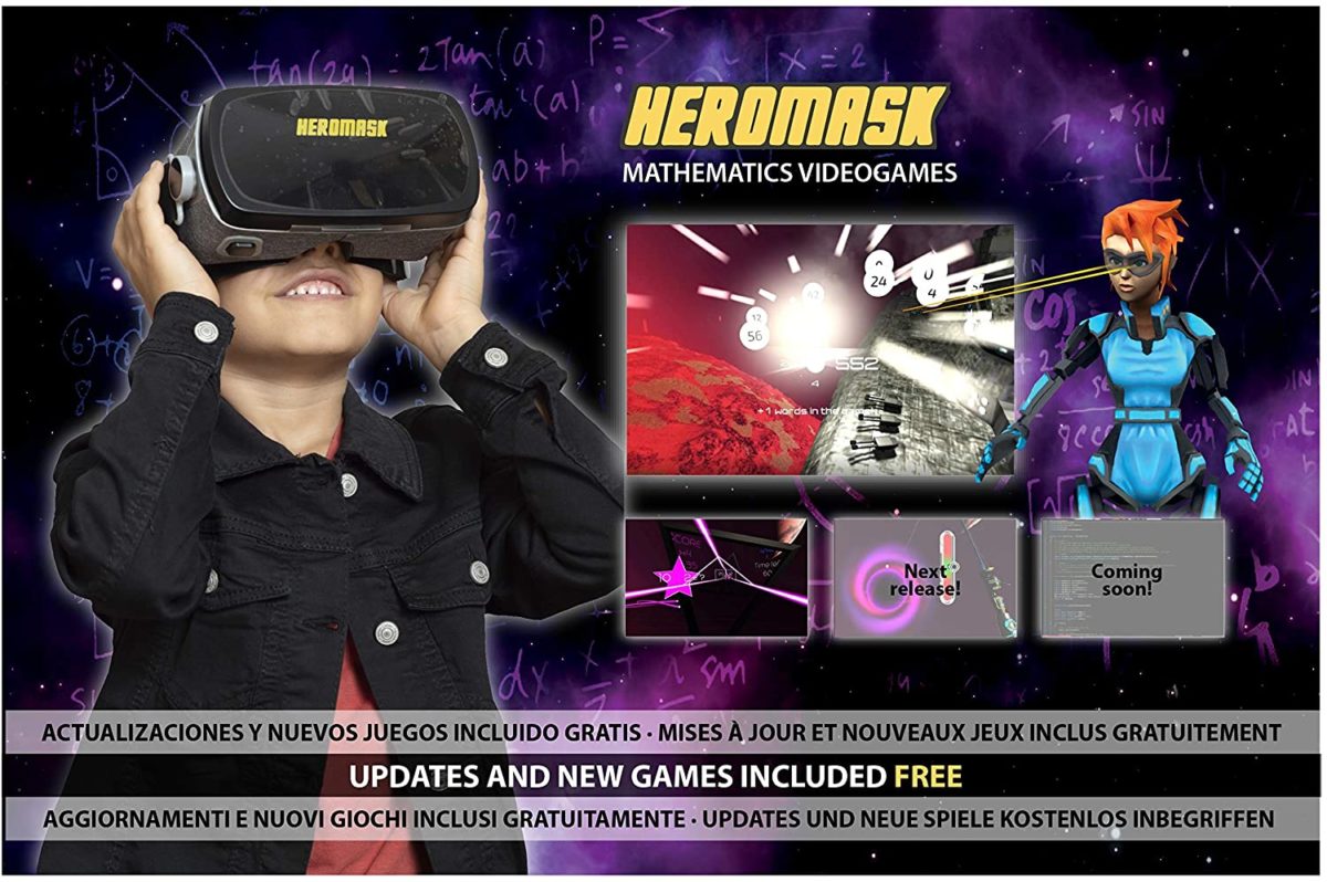 VR Headset + Math Games - Top Toys and Gifts for Eight Year Old Boys 2