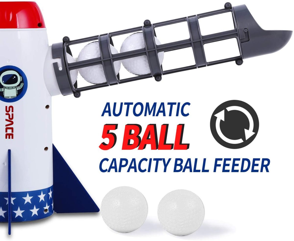 Kids Baseball Toys Automatic Pitching Machine - Top Toys and Gifts for Nine Year Old Boys 2