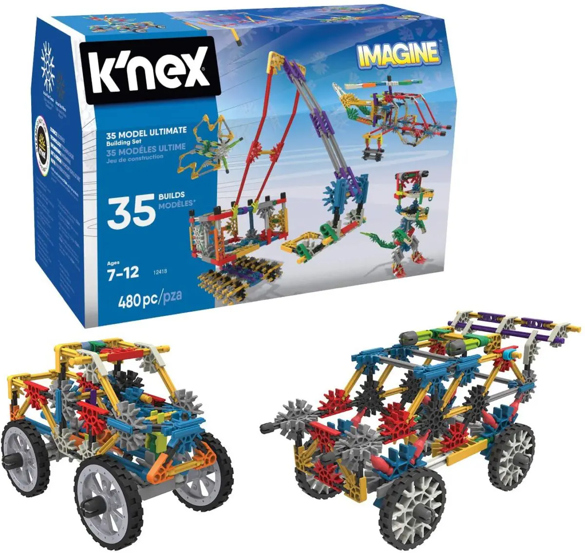 K’NEX 35 Model Building Set - Top Toys and Gifts for Nine Year Old Boys 1