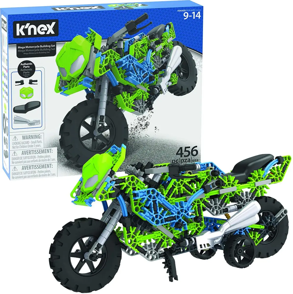 K’NEX Mega Motorcycle Building Set - Top Toys and Gifts for Nine Year Old Boys 1