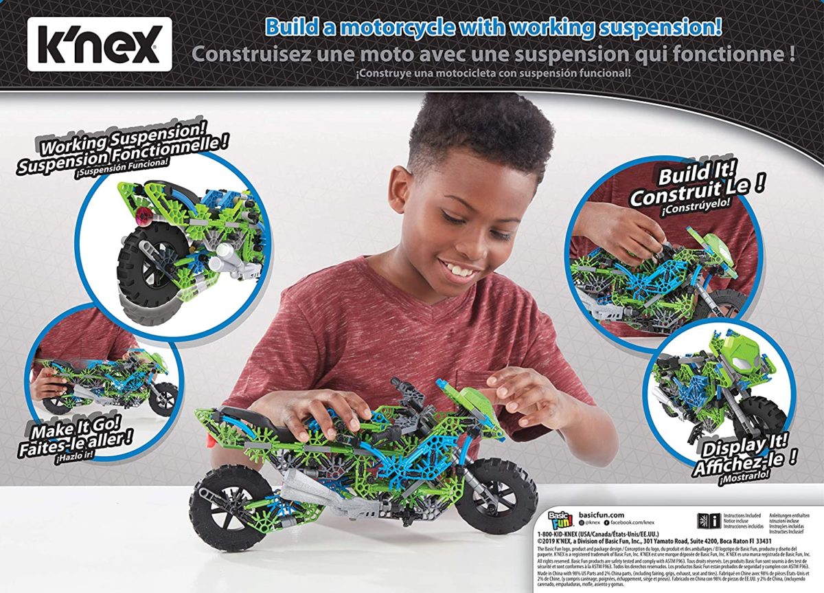 K’NEX Mega Motorcycle Building Set - Top Toys and Gifts for Nine Year Old Boys 2