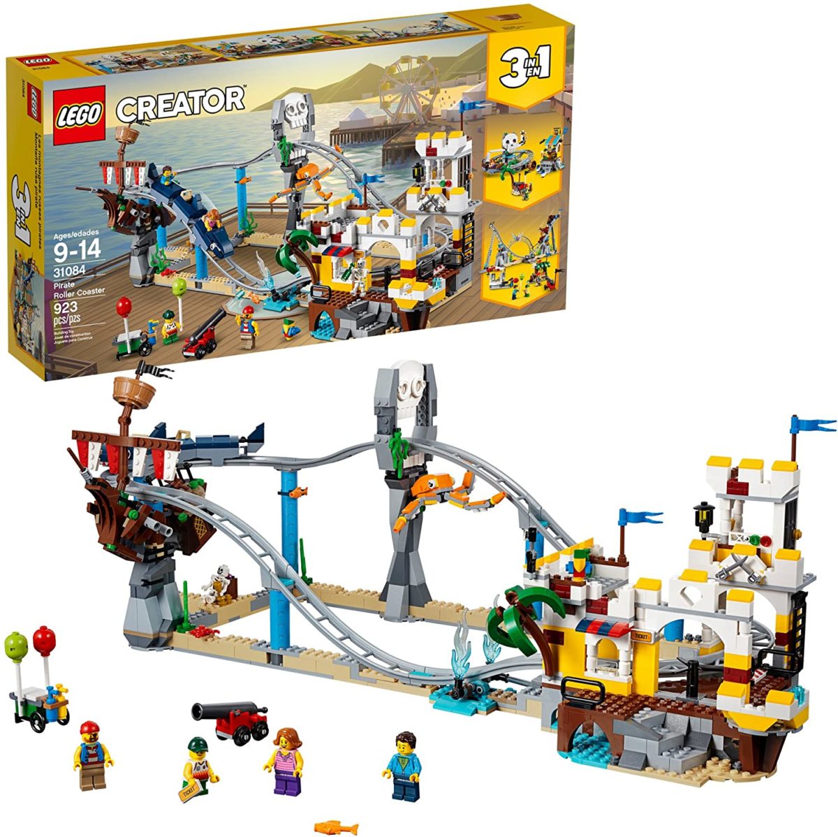 LEGO Creator 3-in-1 Pirate Roller Coaster - Top Toys and Gifts for Ten Year Old Boys 1