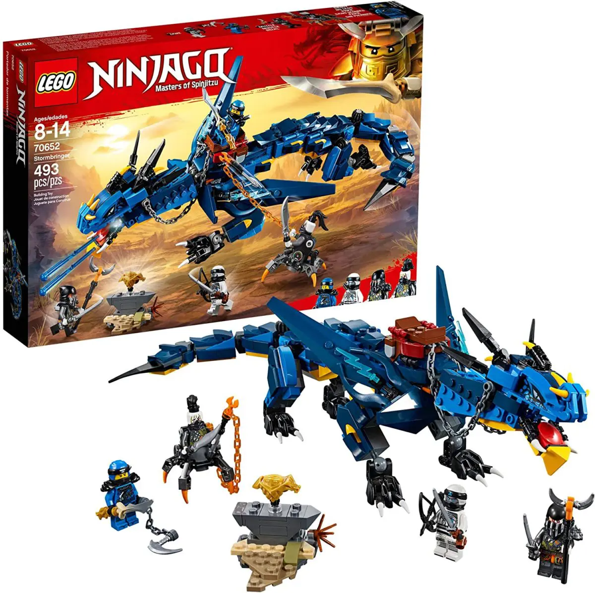 LEGO NINJAGO Masters of Spinjitzu Stormbringer - Top Toys and Gifts for Nine Year Old Boys 1