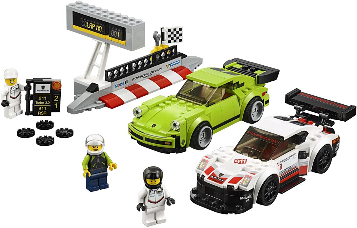 LEGO Speed Champions Porsche 911 RSR and 911 3.0 Building Kit - Top Toys and Gifts for Ten Year Old Boys 2