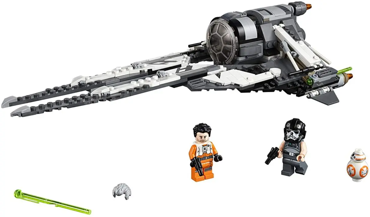 LEGO Star Wars Resistance Black Ace TIE Interceptor - Top Toys and Gifts for Nine Year Old Boys 2