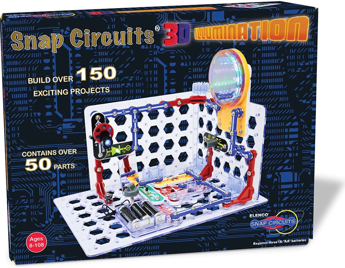 Snap Circuits 3D Illumination Electronics Exploration Kit - Top Toys and Gifts for Ten Year Old Boys 1