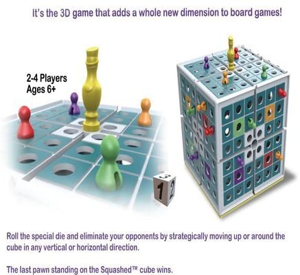 Squashed 3D Strategy Board Game - Top Toys and Gifts for Nine Year Old Boys 2
