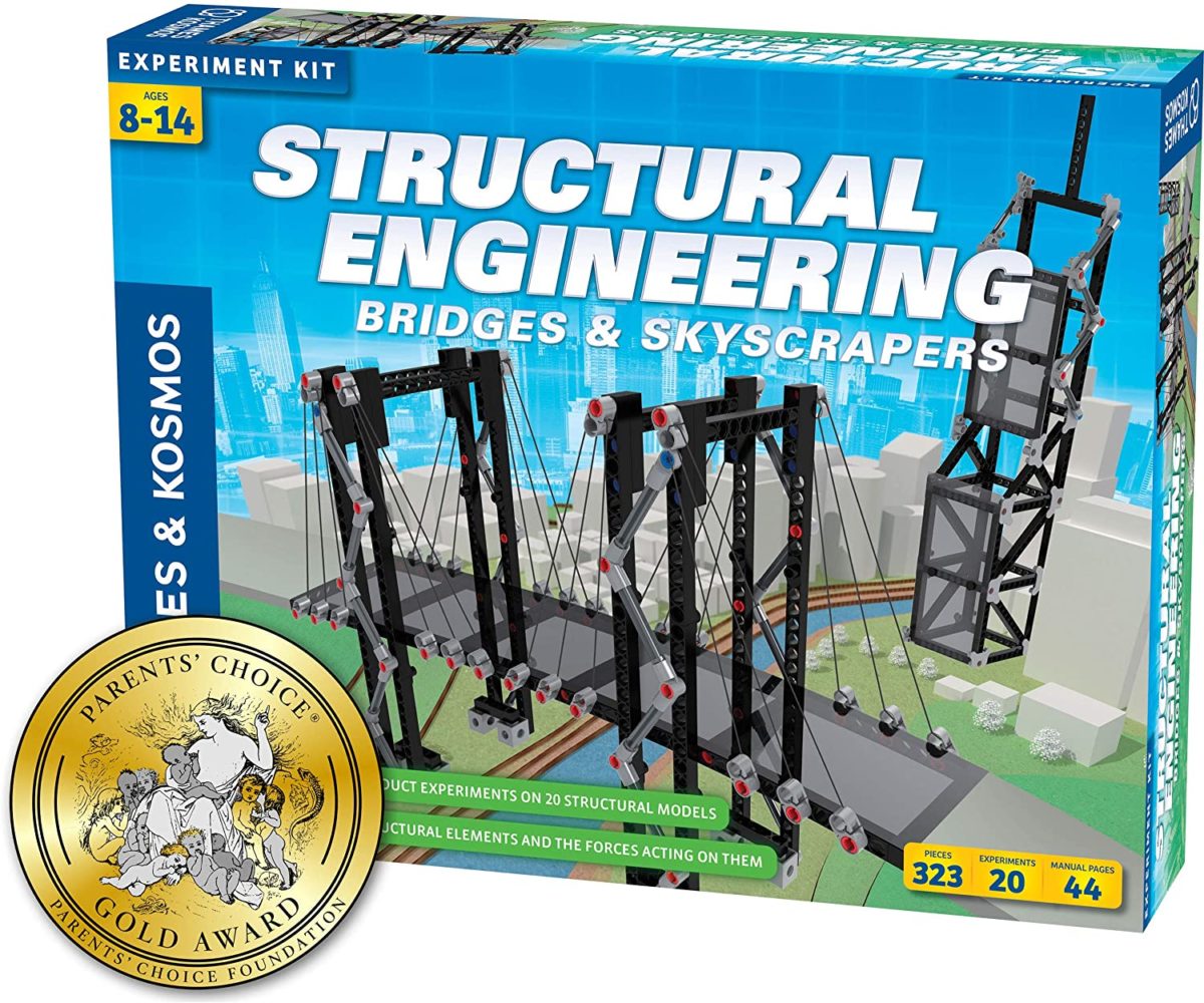 Thames _ Kosmos Structural Engineering Bridges and Skyscrapers - Top Toys and Gifts for Nine Year Old Boys 1