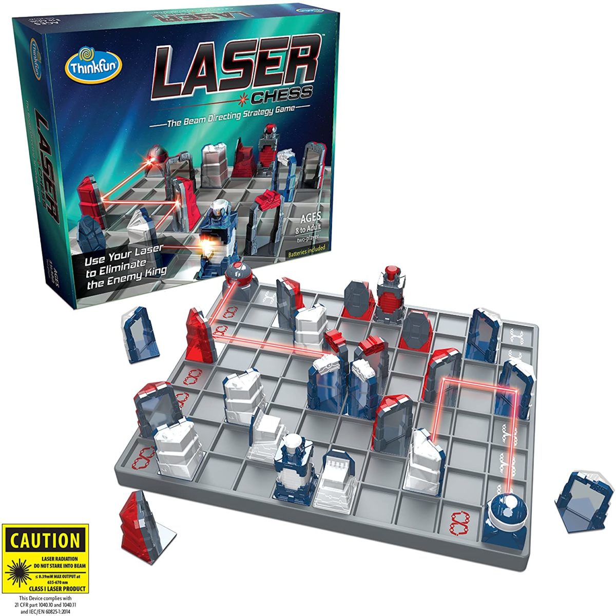 ThinkFun Laser Chess Two Player Strategy Game - Top Toys and Gifts for Nine Year Old Boys 1