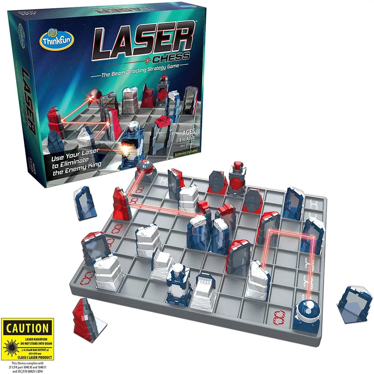 ThinkFun Laser Chess Two Player Strategy Game - Top Toys and Gifts for Nine Year Old Boys 1