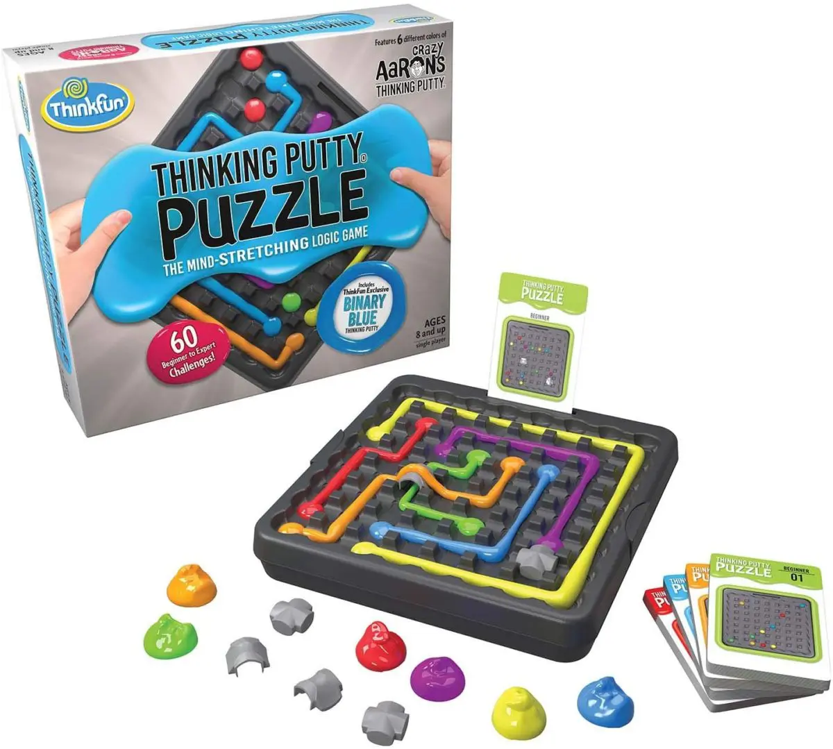 ThinkFun and Crazy Aaron’s Thinking Putty Puzzle - Top Toys and Gifts for Ten Year Old Boys 1